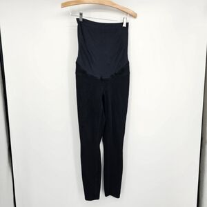 Spanx Black Stone Washed Skinny Maternity Jeans Womens Size Medium